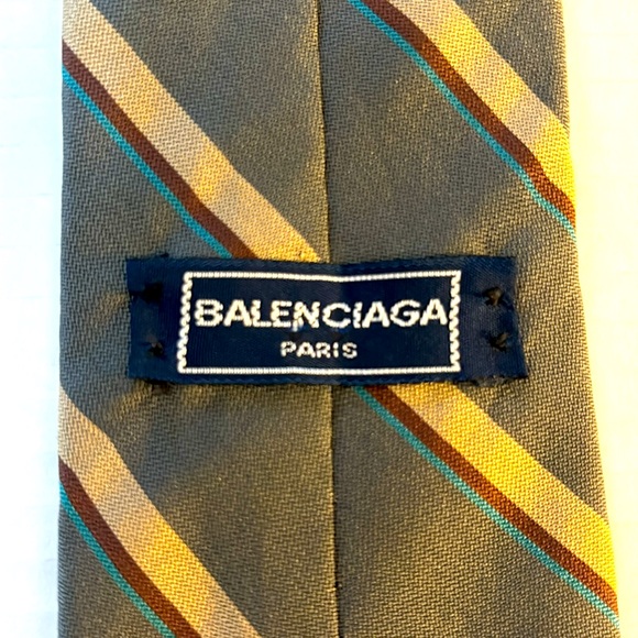 BALANCIAGA PARIS SILK TIE - Picture 3 of 5